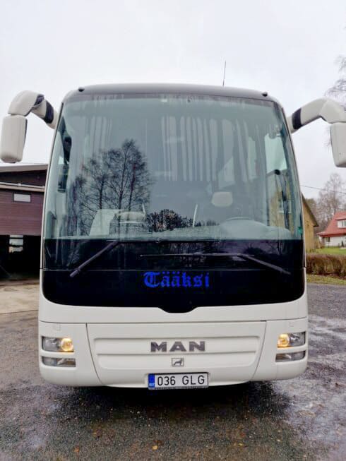 Heiki Busside MAN turismibuss